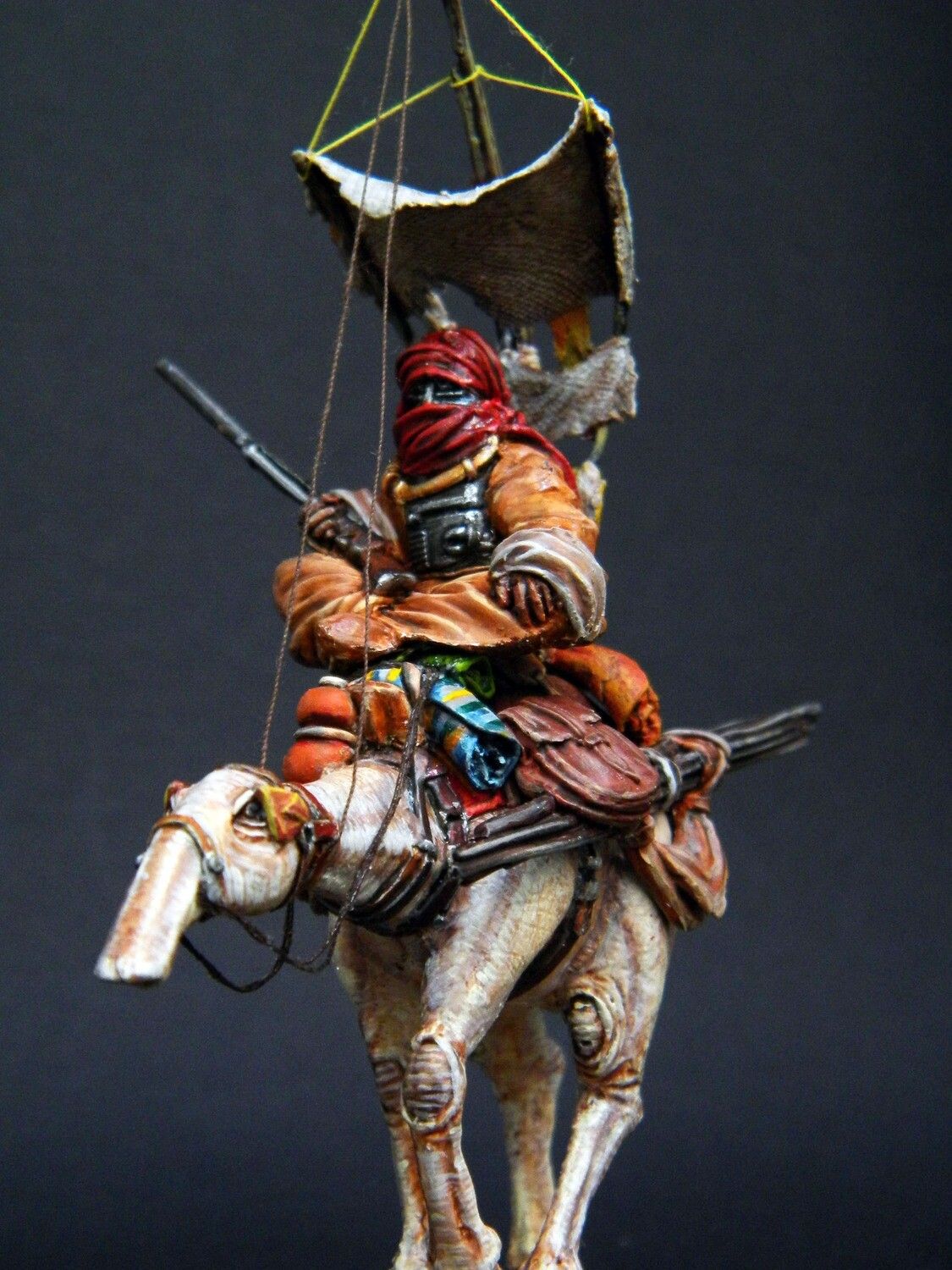 Animal with cargo &amp; Rider. Eopi (Tatooine). Star Wars Legion.