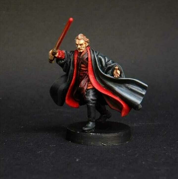 Senator Palpatine. Dark Lord of the Sith. The Clone Wars. Star Wars Legion.