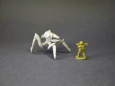 Set of 5 beetles. Blaster Bug. Blister Bug.Arachnid . &quot;Starship Troopers&quot; 15 мм.