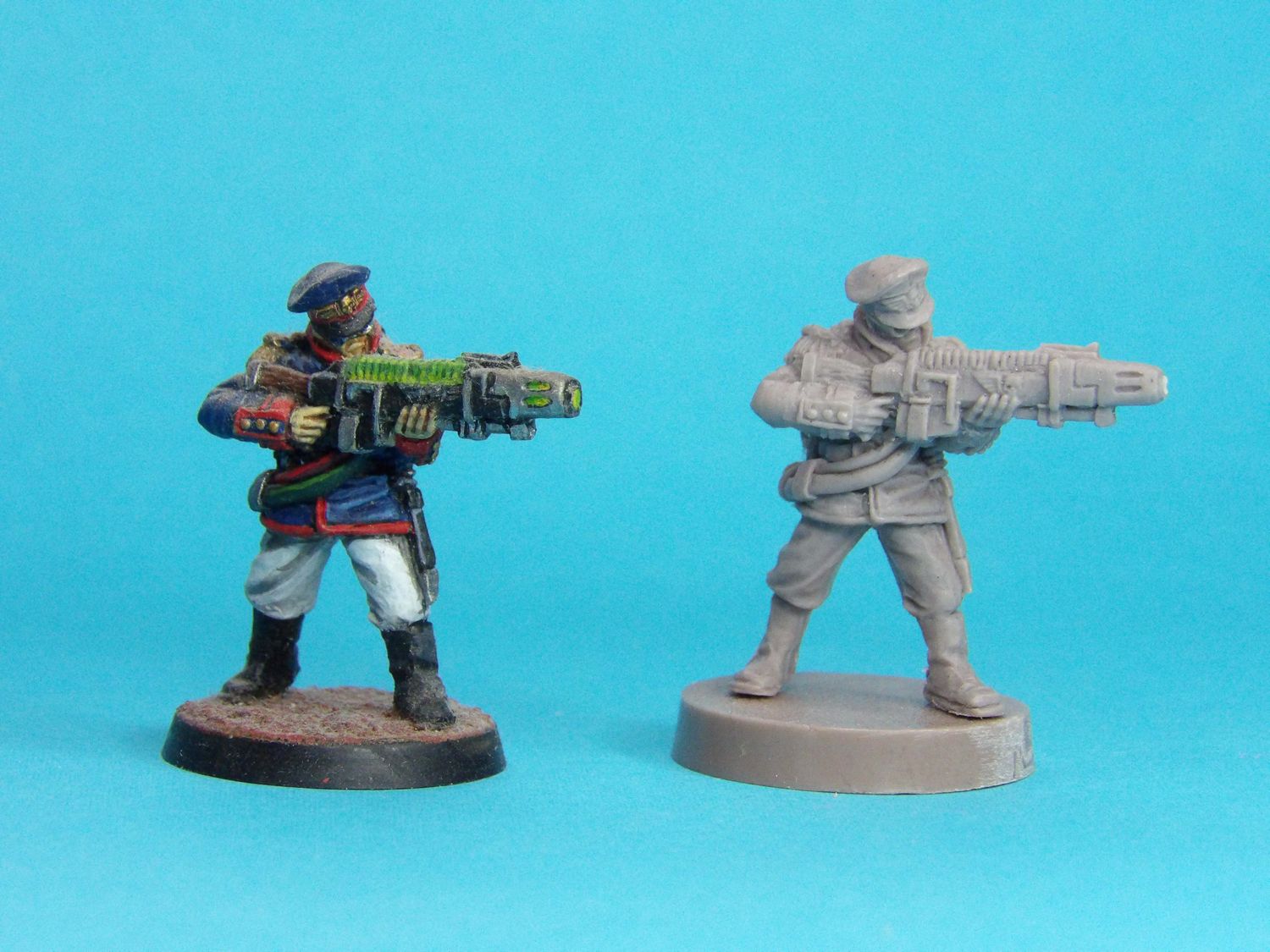 Plasma Gun N1. Iron Guard ( Proxy Mordian Guard ). Proxy warhammer. Imperial guard. 28