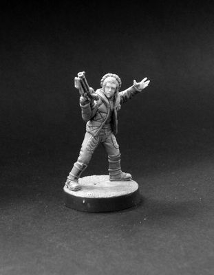Leia on Hoth . Star Wars Legion.