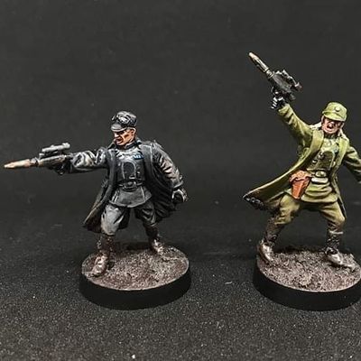 Infantry officers of the empire Star Wars. Set of 2 miniatures. Star Wars Legion
