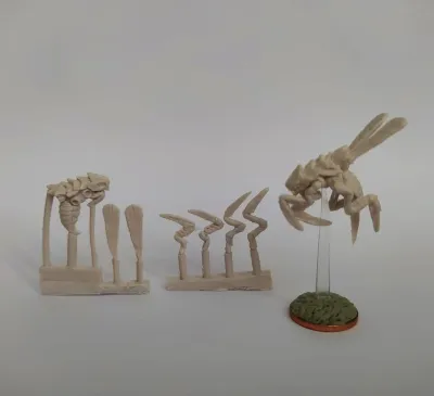 Arachnid. Rippler bug.   "Starship Troopers" 15 мм. In a set of 6 beetles