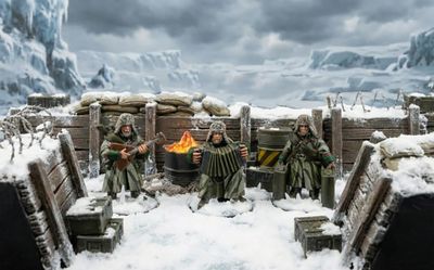 Ice warriors. staff (Proxy Valhalla Imperial Guard  )