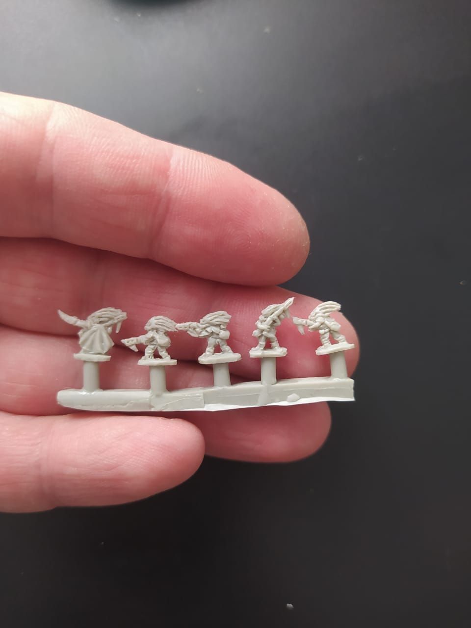 Kroot Carnivores 6 mm / Epic-scale. 30 miniatures
