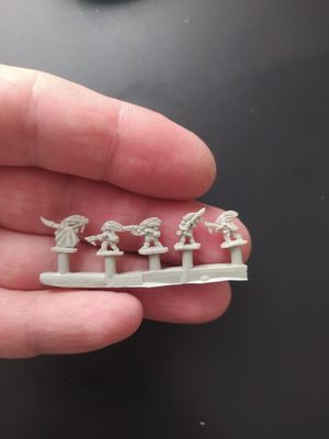 Kroot Carnivores 6 mm / Epic-scale. 30 miniatures