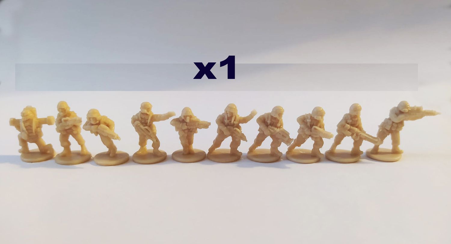 Starship Troopers. Heavy weapons platoon  . 15 mm. 10  miniatures.