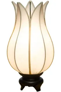 Silk Lotus Lamp
