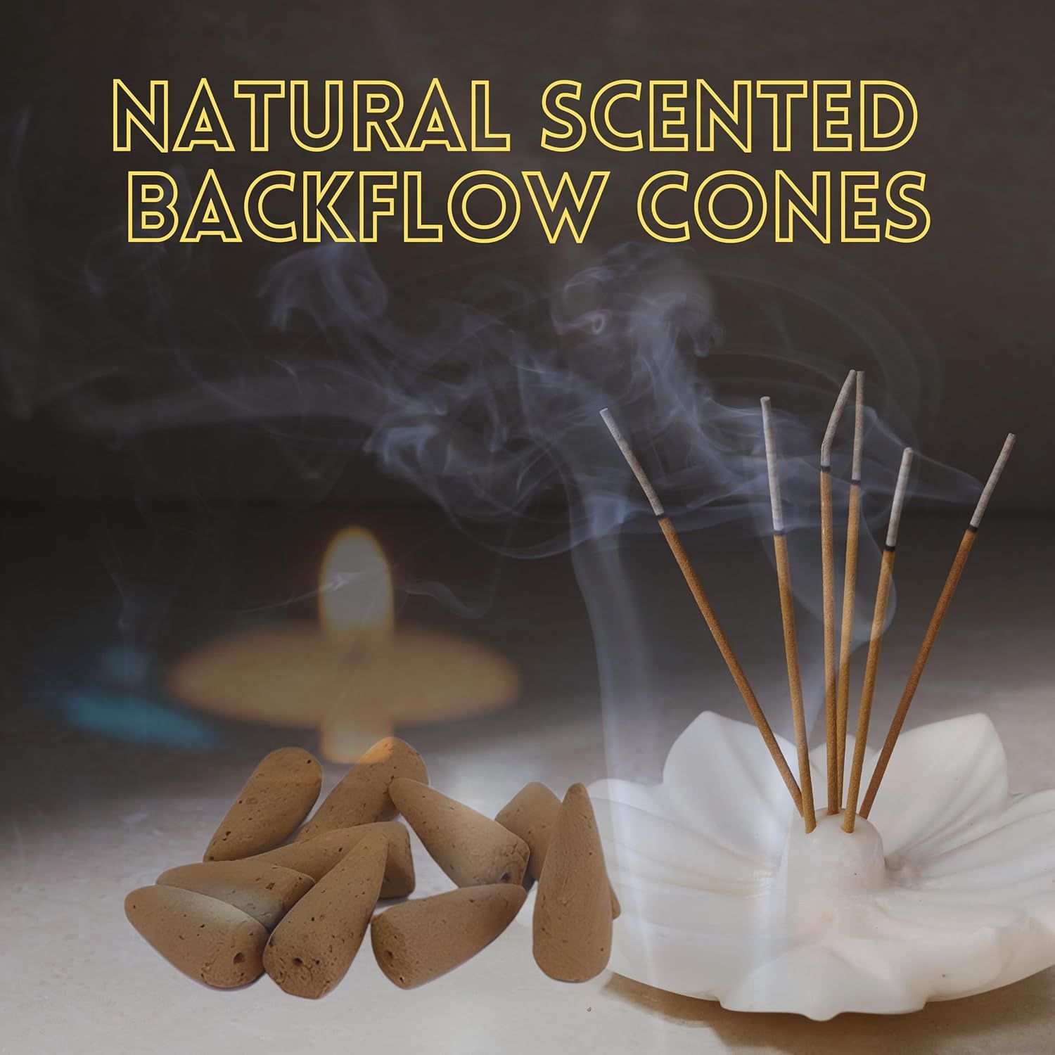 Souls Sticks Backflow Incense Cones, Style: backflow cones