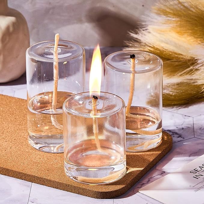 Oil Burner Refillable Jar Set