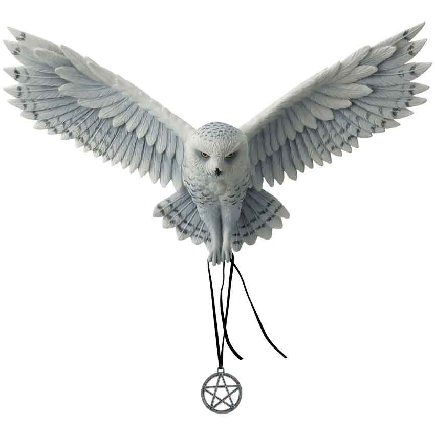 Statue Unicorn and Blue Moon Fantasy Statue, Type: Owl