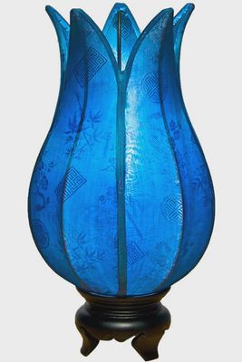 Silk Lotus Lamp