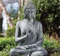 Buddha-Alfresco style Buddha Lotus Pose