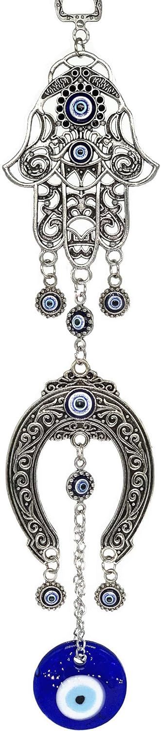 Hamsa Charm Evil Eye Horse Shoe