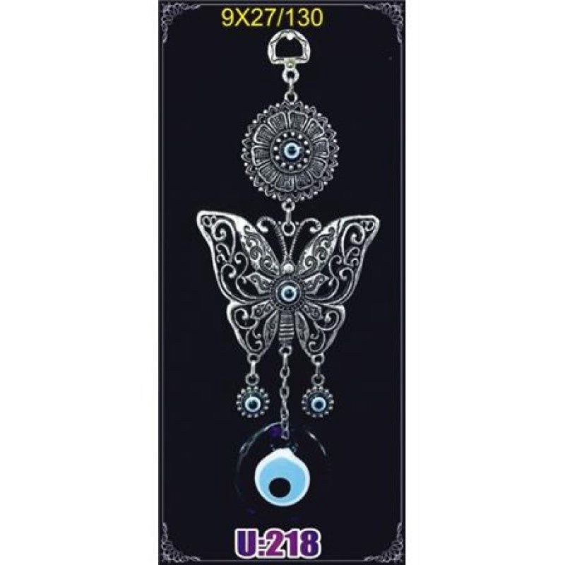 Evil Eye with Butterfly large charm