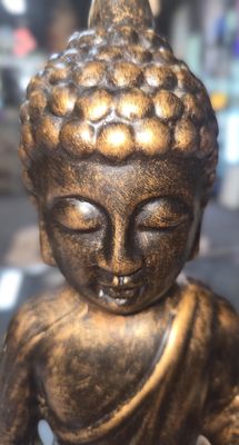 Buddha Statue Bronze Viking Mudra