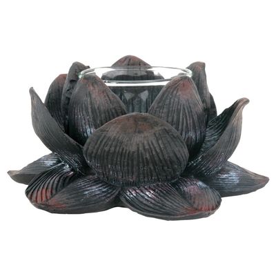 Eastern Enlightenment Buddha Lotus Candle Holder