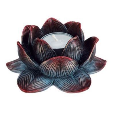 Lotus Candle Holder Eastern Enlightenment Buddha