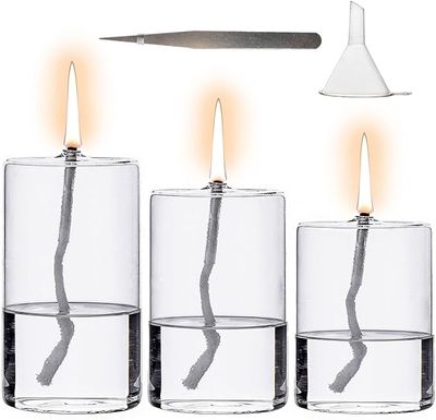 Cylinder Oil Lamp assorted Sizes