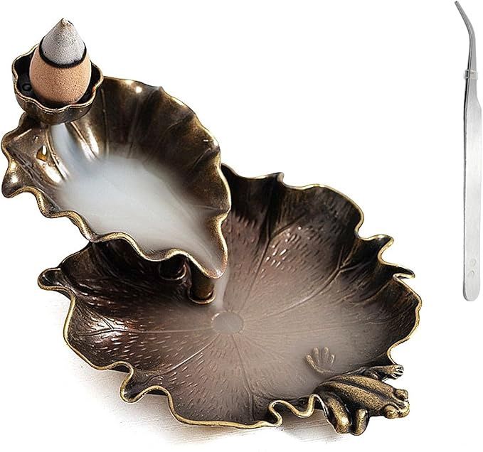 Incense Backflow Leaf Waterfall