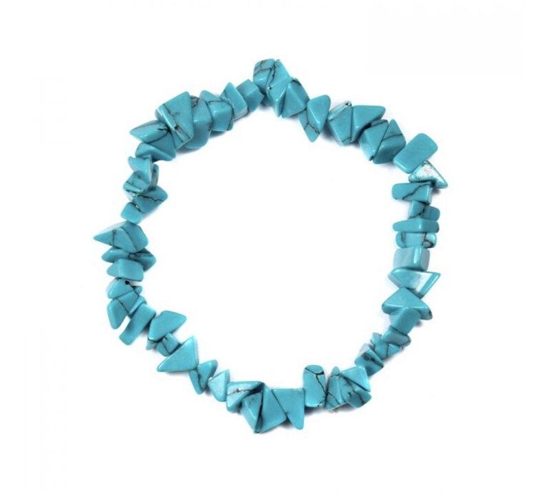Bracelet Semi Precious Stones, Colour: Turqoise, Type: Bracelet Universal