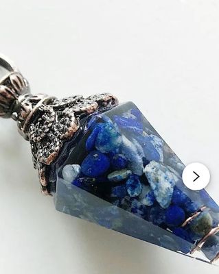 Lapis Lazuli Pendulum Point
