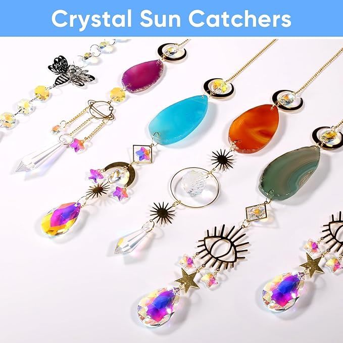 Suncatcher Geode / Agate Crystal Prism
