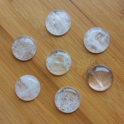 Quartz Marble size .25 in Clear Quartz