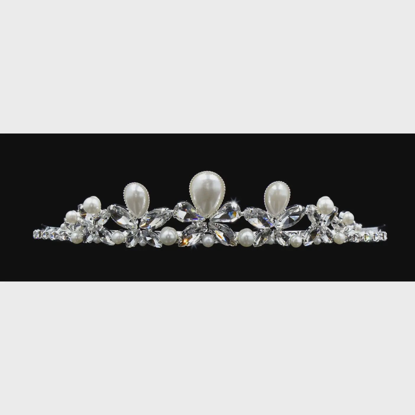 Tiara Butterfly Pearl 16964