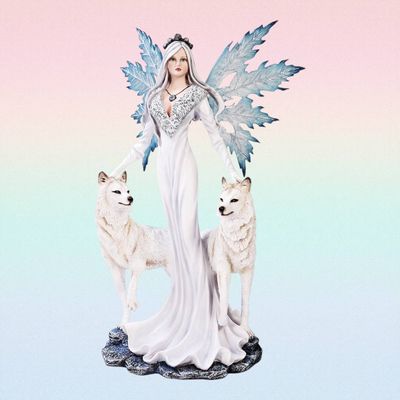 Fairy With Wolves Collector piece with numbered box.