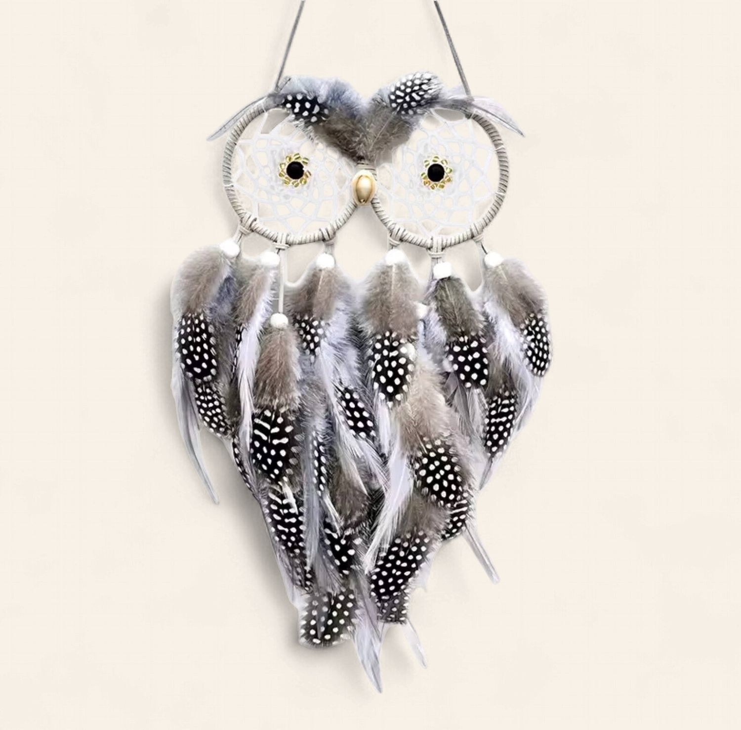 Owl Dream Catcher Animal Wall Hanging