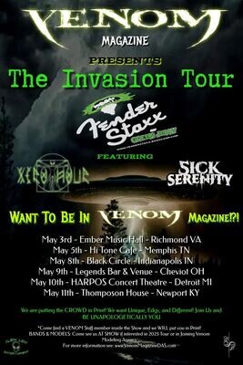 Venom Magazine Presents The Invasion Tour