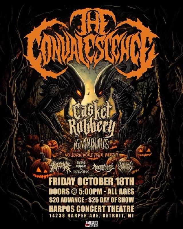 THE CONVALESCENCE, CASKET ROBBERY, IGNOMINIOUS, VOLUNTARY MORTIFICATION, ARCHIMIME, DYING UNDER THE INFLUENCE, KROCOPHILE - General Admission