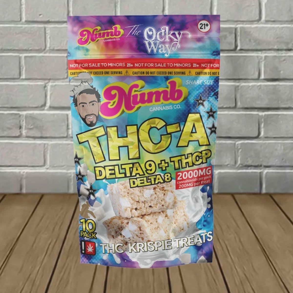 Numb - THCA + D9 + D8 - Bagged Treat