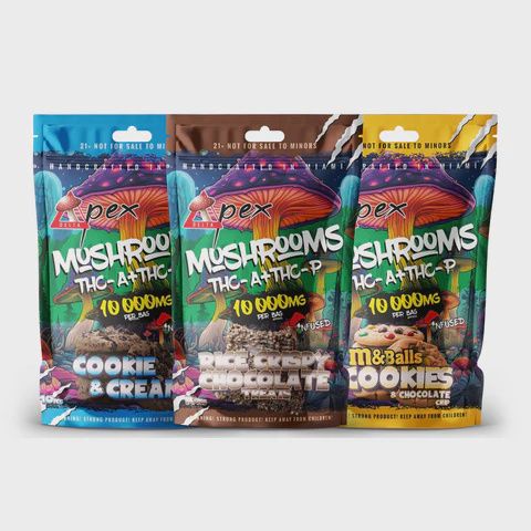 Apex - Mushroom &amp; THC Cookies - 10,000mg