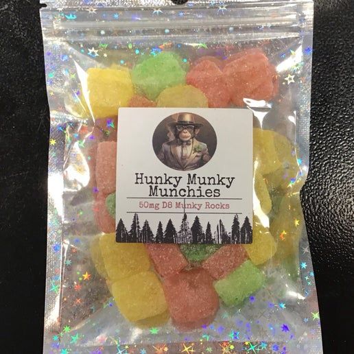 Hunky Munky - Munchies - D8 Rocks Bags - 3 pack