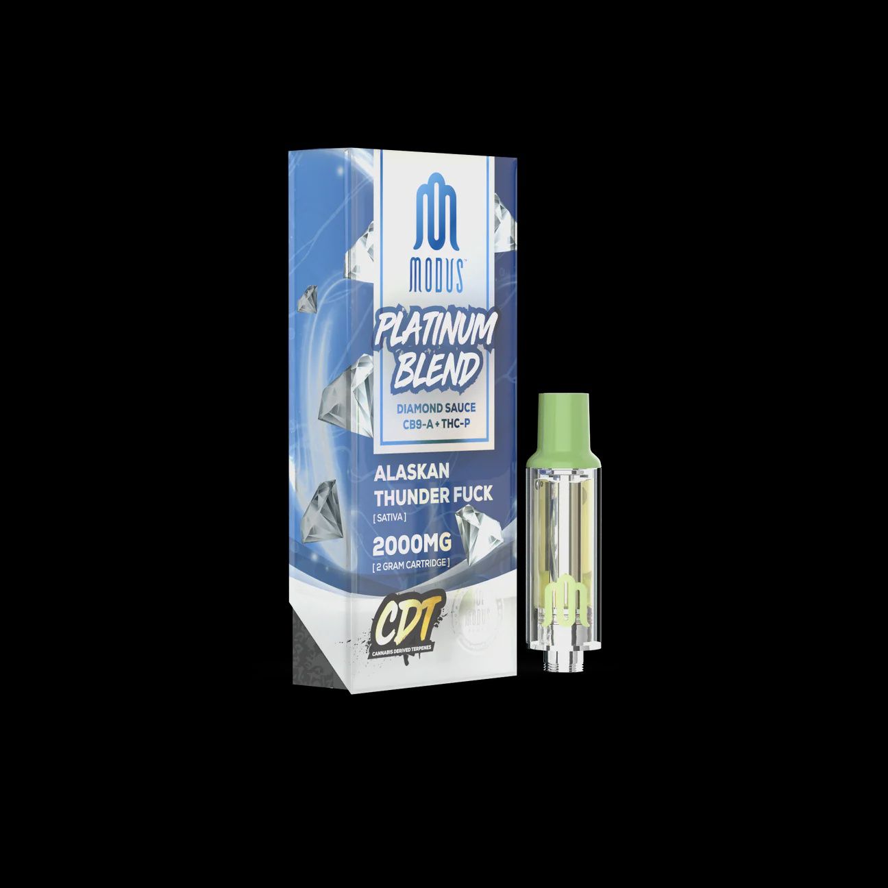 Modus - Platinum Blend - 3g Disposable, Strain: AlaskanThunderFu*k