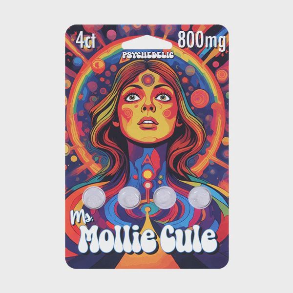Ms.  Mollie Cule Mushroom Tablets - 800mg - 4ct