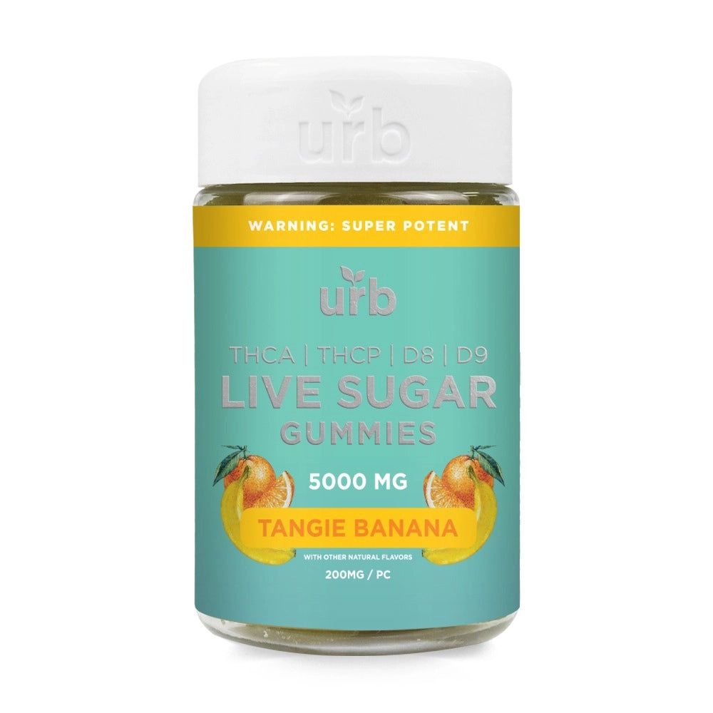 Urb - 5000mg THCA Live Sugar Gummies - 25ct