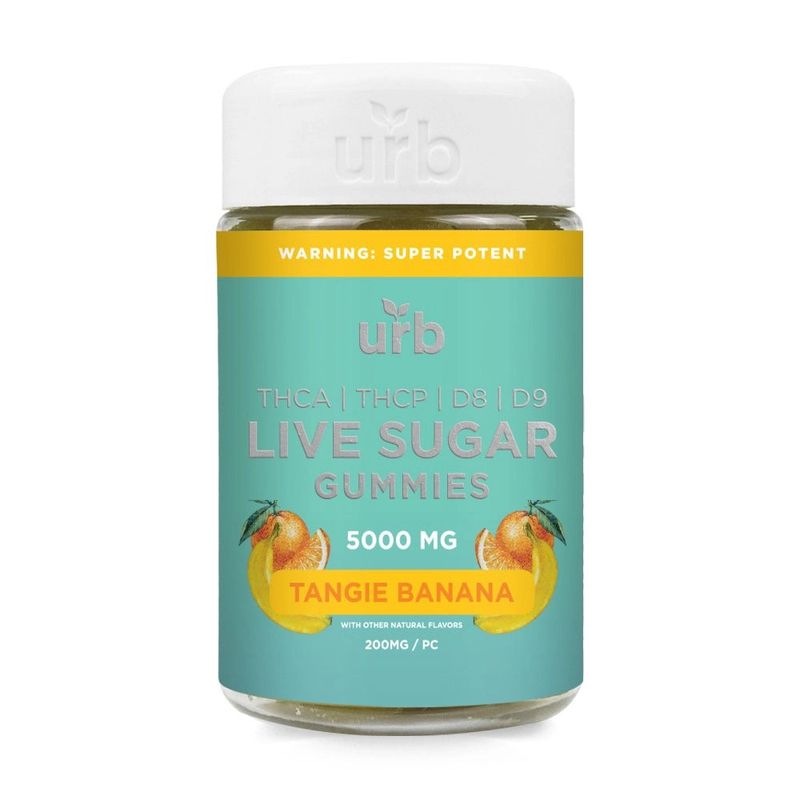 Urb - 5000mg THCA Live Sugar Gummies - 25ct