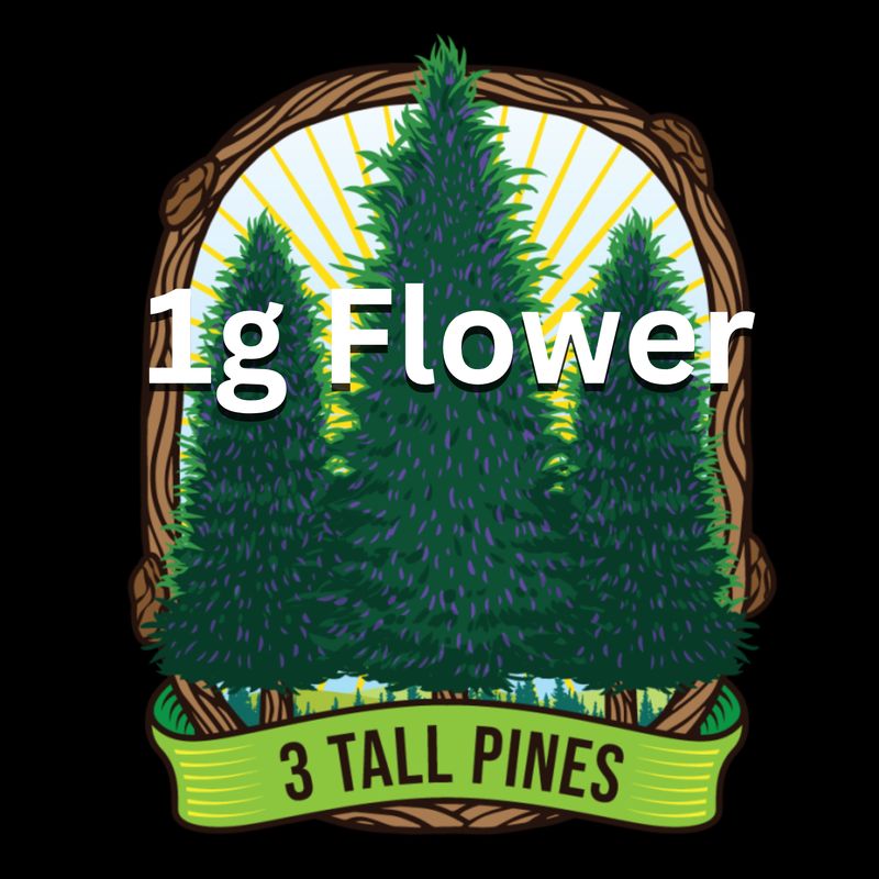 3 Tall Pines Flower - THCA - 1g FLOWER