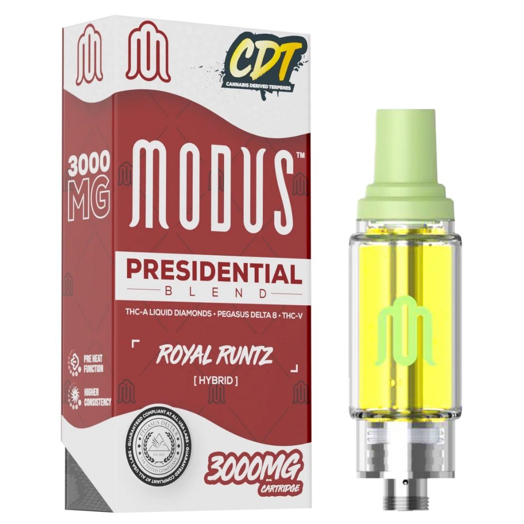 Modus - Presidential Blend - 3g Cartridge, Strain: Royal Runtz