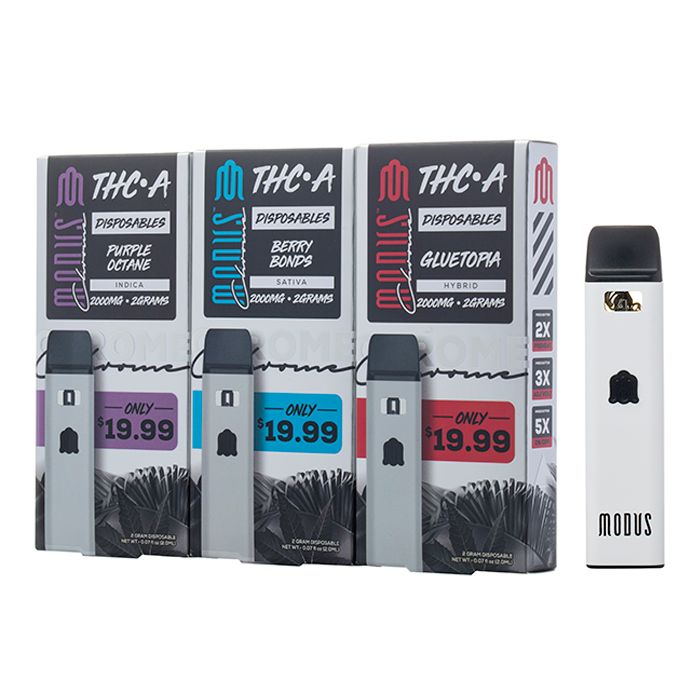 Modus - Chrome Disposable - 40% THCA - 2G