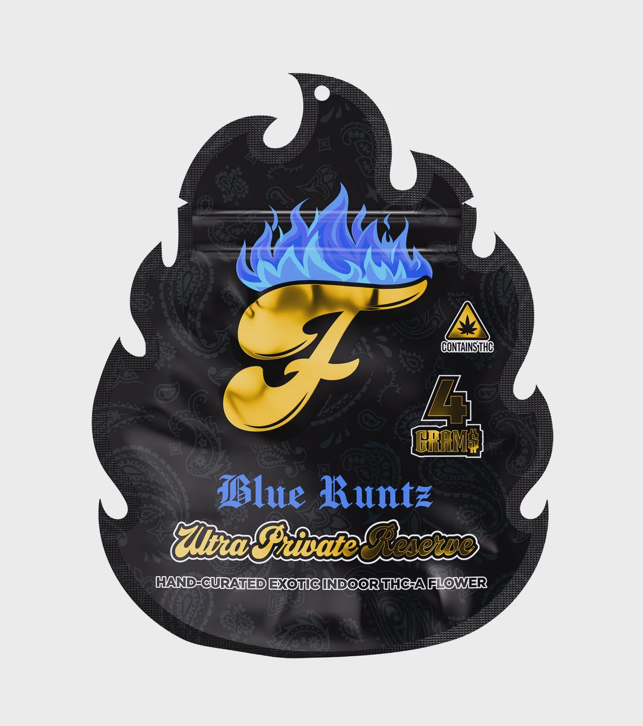 Fuego Hemp - THCA - 4g Flower, Strain: Blue Runtz-30% Sativa