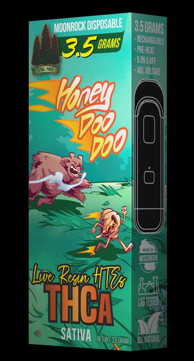 3 Tall Pines - 3.5g THCA Disposable Vape - High Terpene Extract