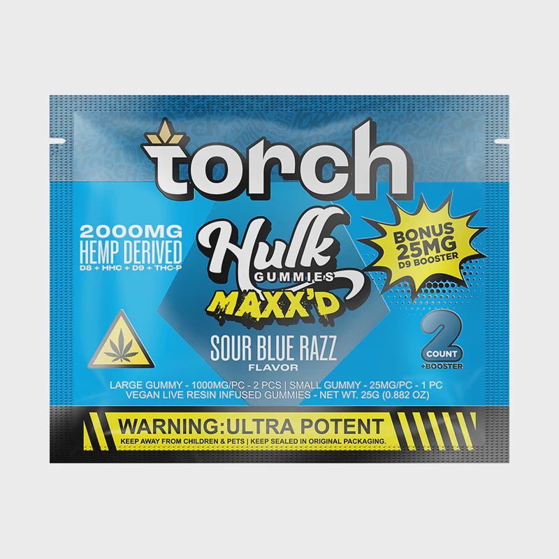 Torch MAXX&#39;D - Gummies - 2025mg Per Pack
