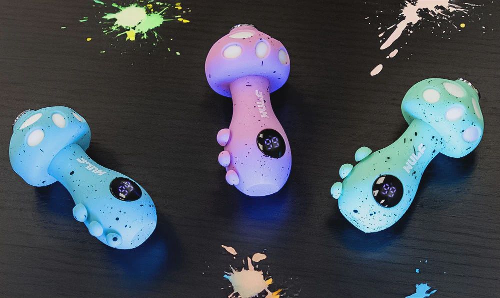 Wulf - Mushroom 510 Battery with Digital Screen