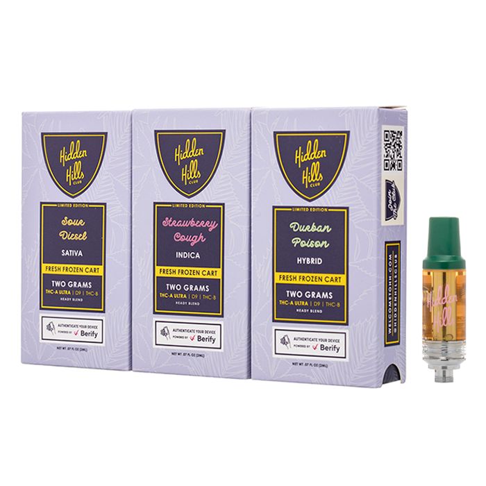 Hidden Hills  - Fresh Frozen Cartridge 2G