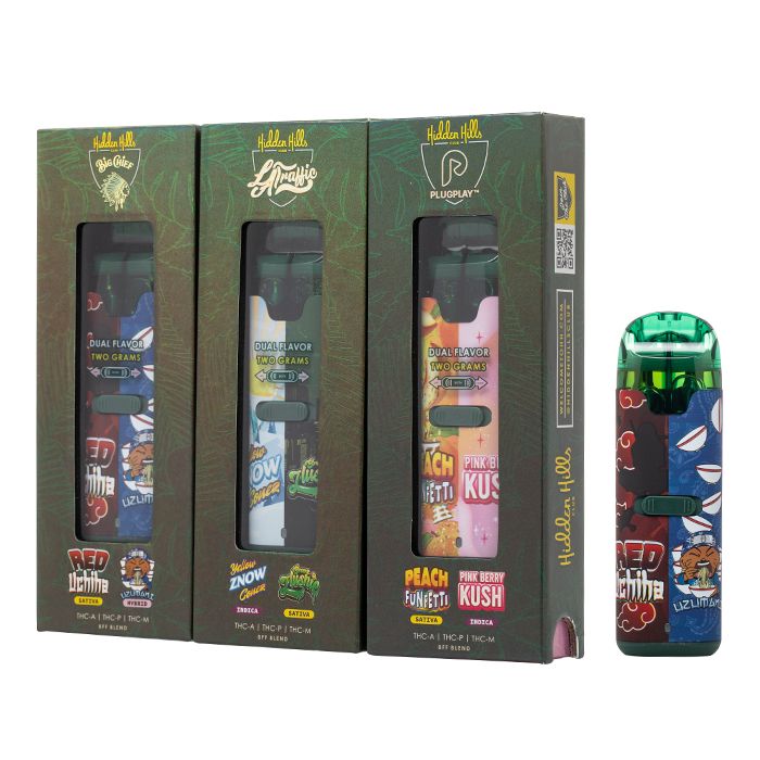 Hidden Hills - Dual Flavor THCA | THCP | THCM Disposable -2G