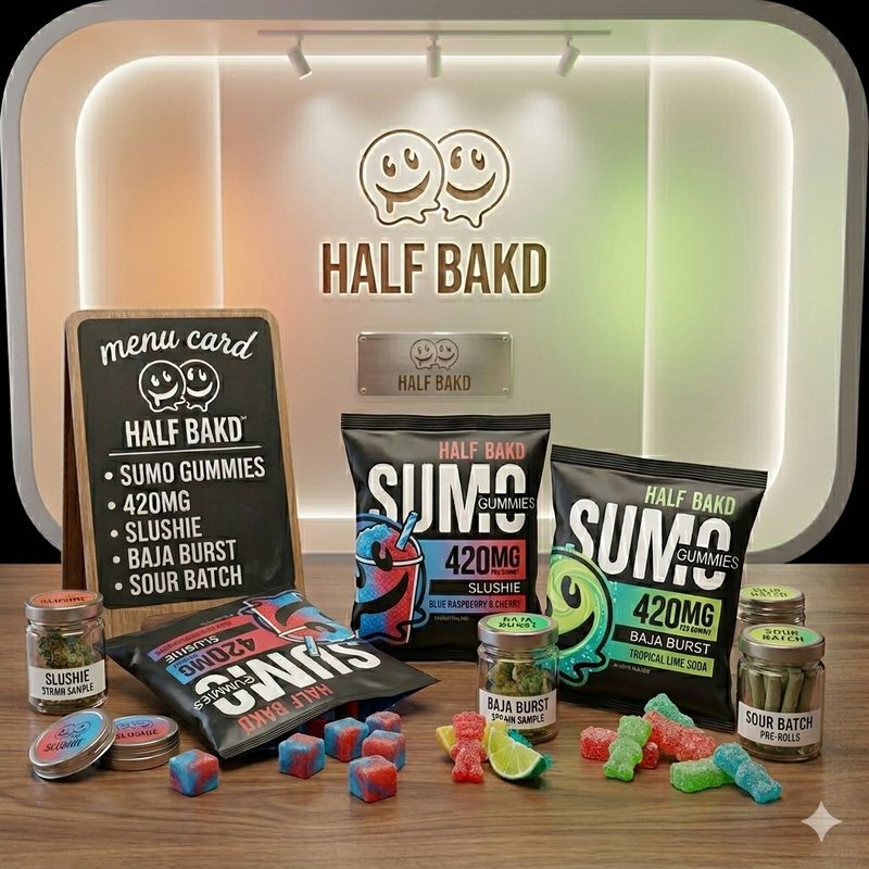 Half Bak'd - Sumo Gummies 2ct